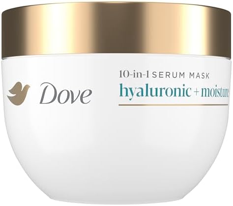 Dove 10-in-1 Hydrating Hair Mask Hyaluronic Moisture 9.2Fl Oz Dove