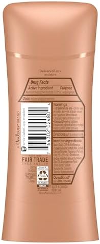 SheaMoisture Antiperspirant Deodorant Stick Moisturizing Raw Shea Butter & Hyaluronic Acid 2 Count for 48HR Sweat & Odor Protection with No Parabens & No Mineral Oil 2.6 oz SheaMoisture