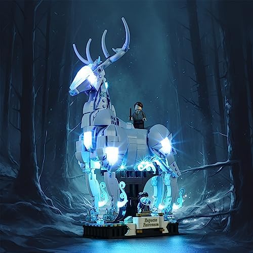 LIGHTAILING Led Lighting Kit for Lego- 76414 Expecto-Patronum Building Blocks Model - LED Light Set Compatible with Lego Model(Not Include Lego Model) Lightailing