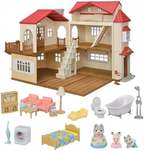 Red Roof Country Home Gift Set Calico Critters