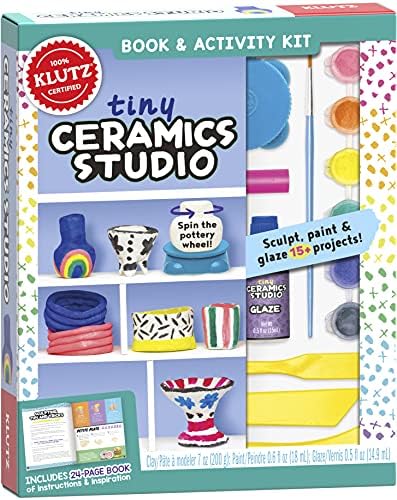 KLUTZ Tiny Ceramics Studio Craft Kit Medium Klutz