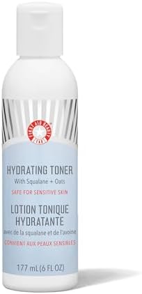 First Aid Beauty - Hydrating Toner with Squalane and Oats, Naturual Wild Oat Skin Calming Toner, Helps Reduce Lines & Wrinkles, Safe for Sensitive Skin, Alcohol-Free Balanced Hydration, 6 oz First Aid Beauty