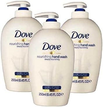 Dove Beauty Cream Caring Hand Wash Original - 8.45oz/250ml Pack of 3 Dove