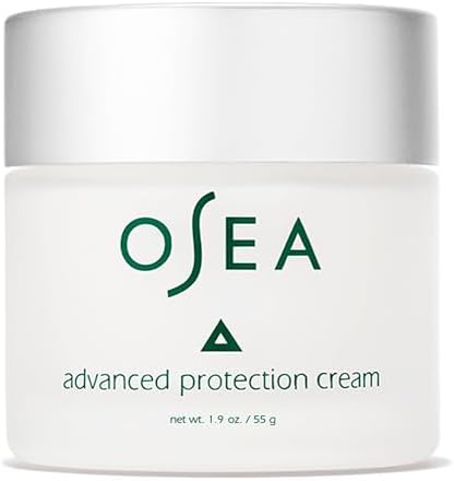 OSEA Advanced Protection Face Cream 1oz - Hydrating Face Moisturizer - Clean Beauty with Naturally Derived Bio-Retinol - Vegan & Cruelty-Free - Face Cream for Dry Skin - Seaweed Skincare Osea