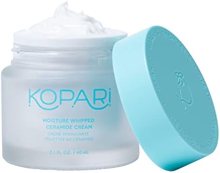 Kopari Moisture Whipped Ceramide Cream | Hydrate and Restore | Vegan Ceramides and Moisture-Retaining Hyaluronic Acid | 2.1 oz Kopari