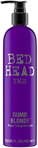 TIGI Bed Head Dumb Blonde Purple Toning Shampoo, 13.5 Ounce Tigi