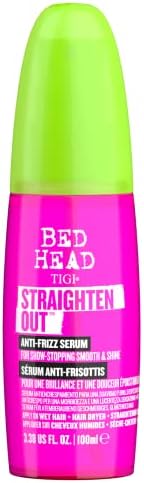 TIGI Bed Head Straighten Out Anti Frizz Serum for Smooth Shiny Hair 3.38 fl oz Tigi