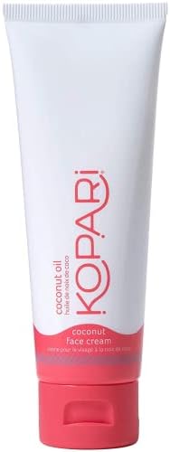 Kopari Coconut Face Cream - Lightweight Face Lotion and Daily Face Moisturizer Rich in High Concentrations of Vitamins, Minerals and Antioxidants With 100% Organic Coconut Oil, Non GMO 2.5 Oz Kopari