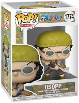 Funko POP Animation: Usopp - One Piece - Collectable Vinyl Figure - Gift Idea - Official Merchandise - for Kids & Adults - Anime Fans - Model Figure for Collectors and Display Funko