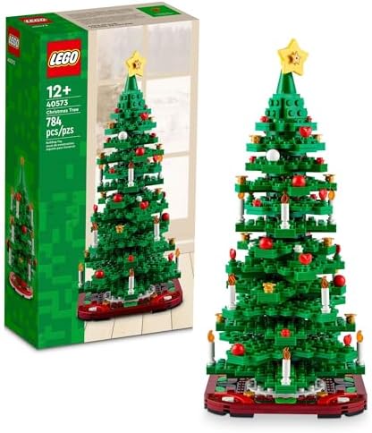 LEGO Christmas Tree - Building Toys for Kids, Boys & Girls, Ages 12+ - Mini Christmas Tree Decorations for Tabletop & Home - Gifts for Boys & Girls - 40573 Lego