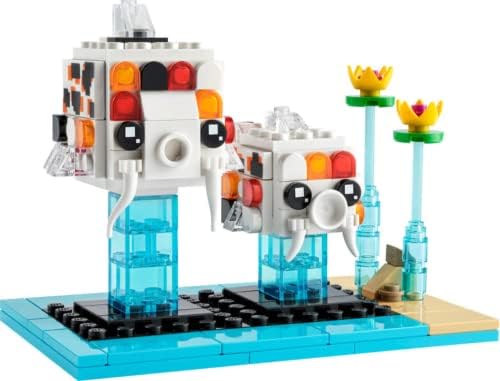 LEGO BrickHeadz Pets Dogs, Cats, Fish, Birds or Hamsters (Choose Pet) (Koi Fish 40545) Lego