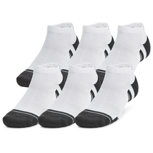 Under Armour Perf Tech 6 Pack Low Socks Under Armour