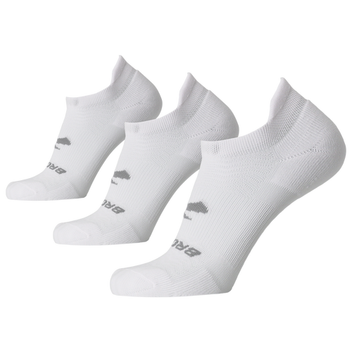 Brooks Run-In 3 Pack No Show Socks Brooks