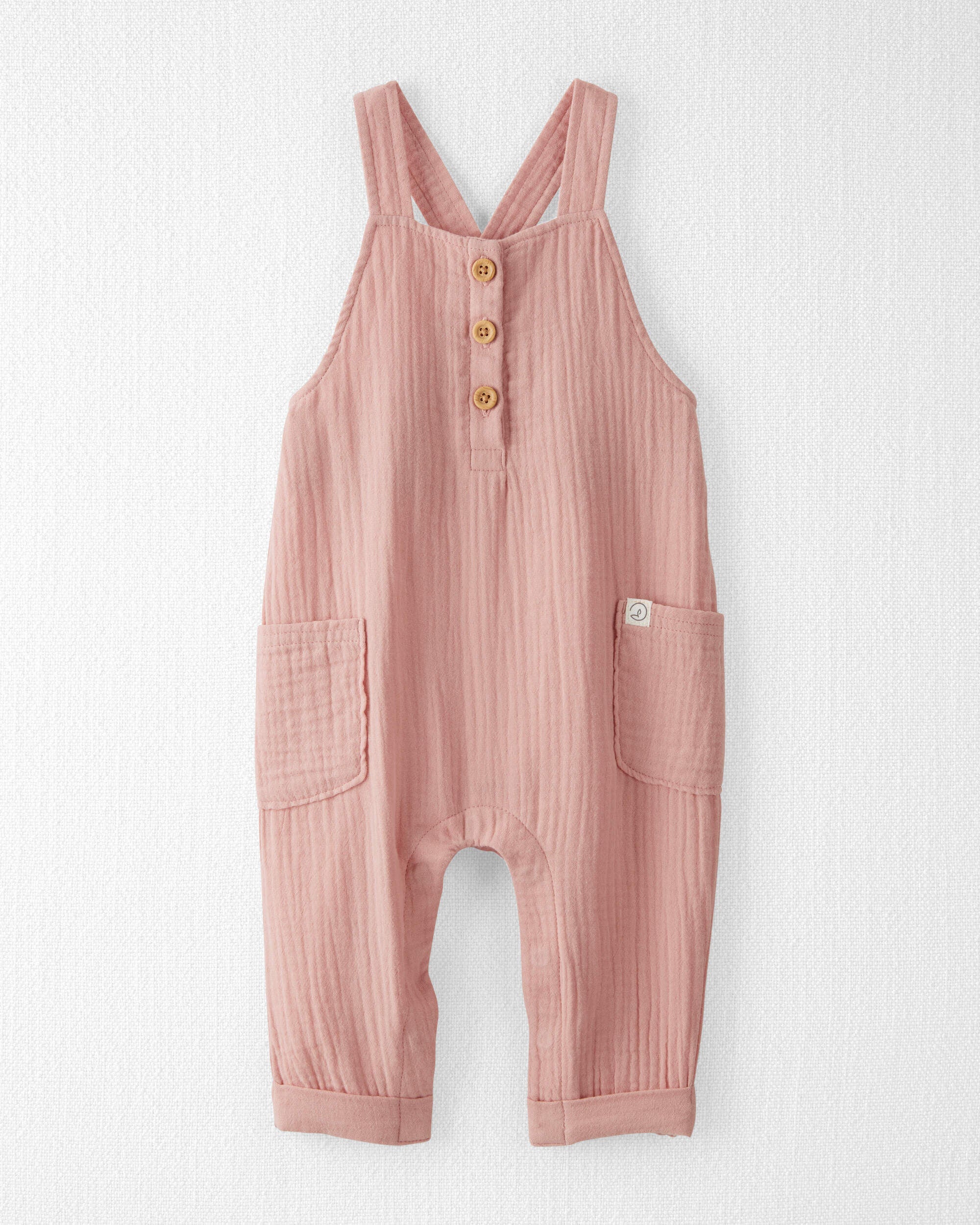 Baby Organic Cotton Gauze Overalls Carter's