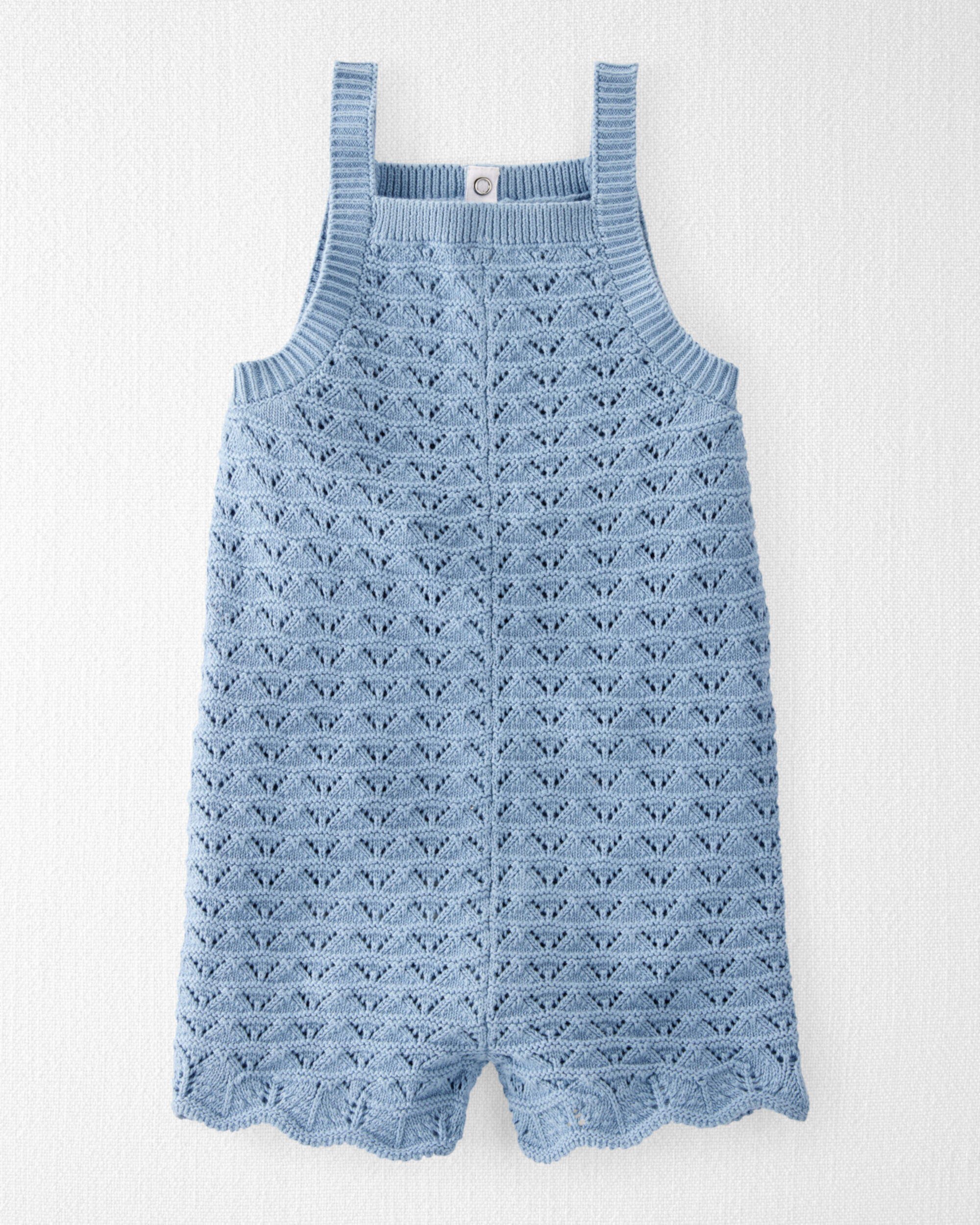 Toddler Organic Cotton Pointelle Romper Carter's