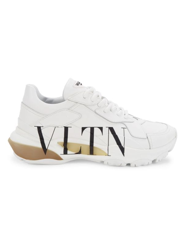 Logo Leather Sneakers Valentino Garavani