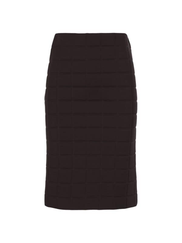 Quilted Pencil Skirt Bottega Veneta