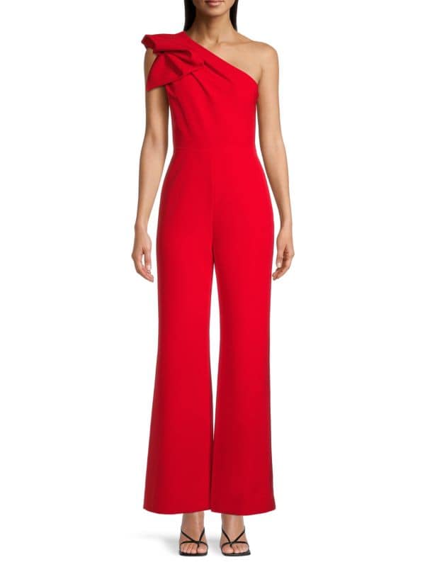 Knox One-Shoulder Jumpsuit Milly