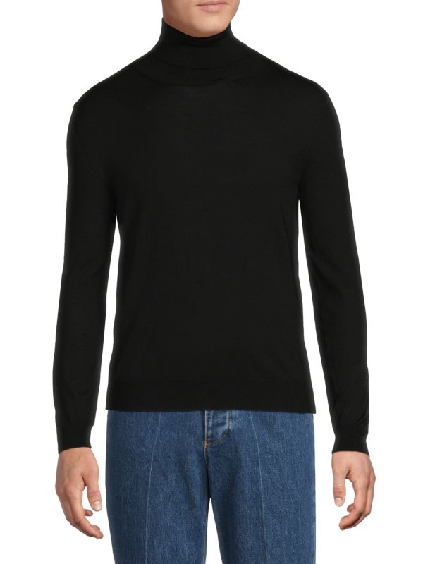 Turtleneck Virgin Wool Sweater Valentino