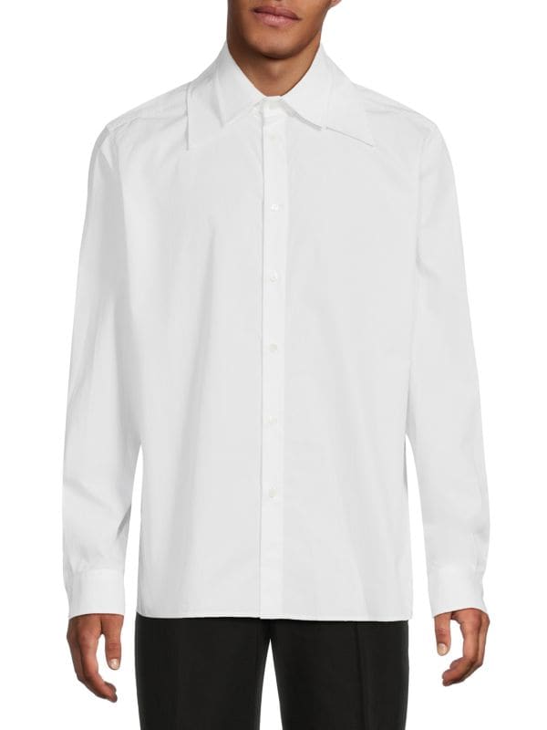 Cotton Solid Shirt Valentino