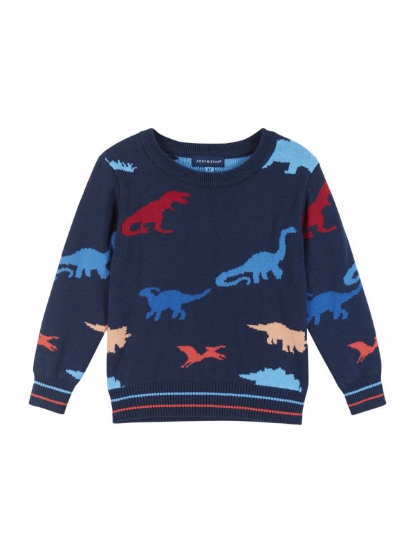 Little Boy's & Boy’s Graphic Crewneck Sweater Andy & Evan