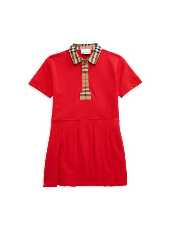 Little Girl's & Girl's Fit & Flare Dress Burberry