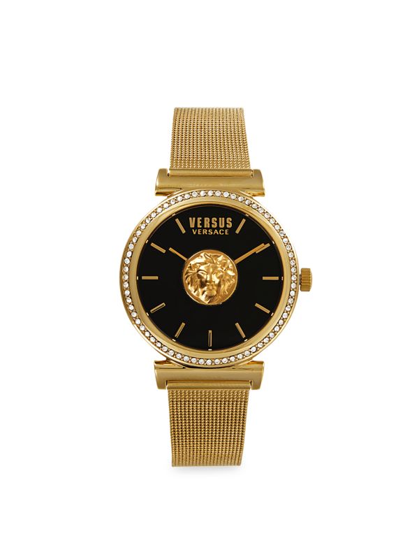 Brick Lane Mesh 34MM Stainless Steel Bracelet Watch Versus Versace