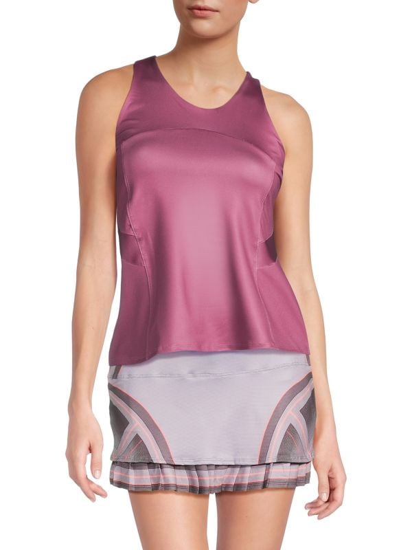 Racerback Cutout Tank Top K-Swiss