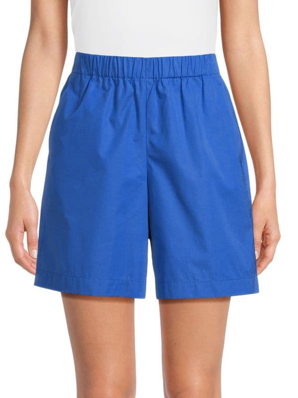 Riverside Flat Front Shorts Lafayette 148 New York