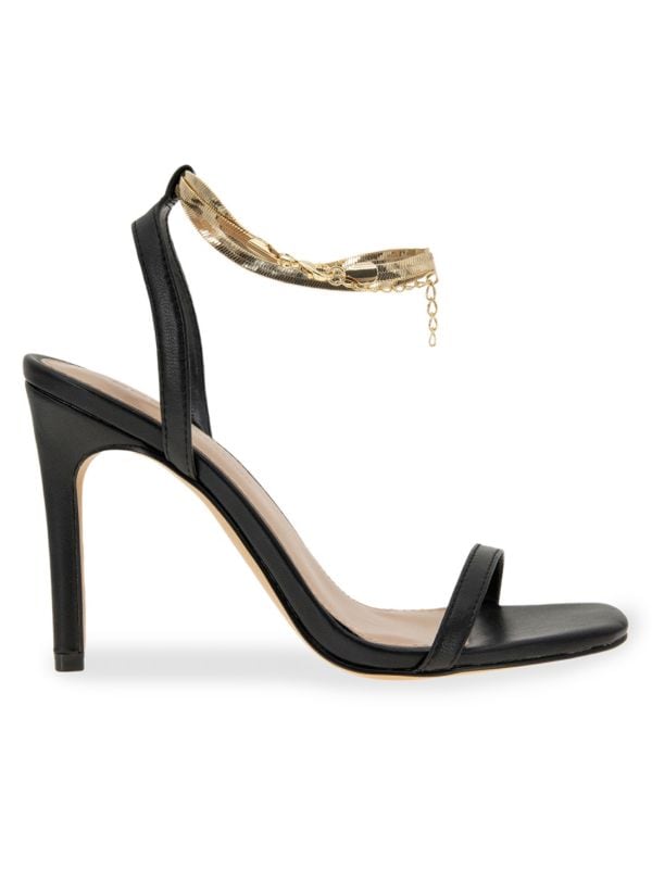 Leather Ankle Loop Sandals BCBGeneration