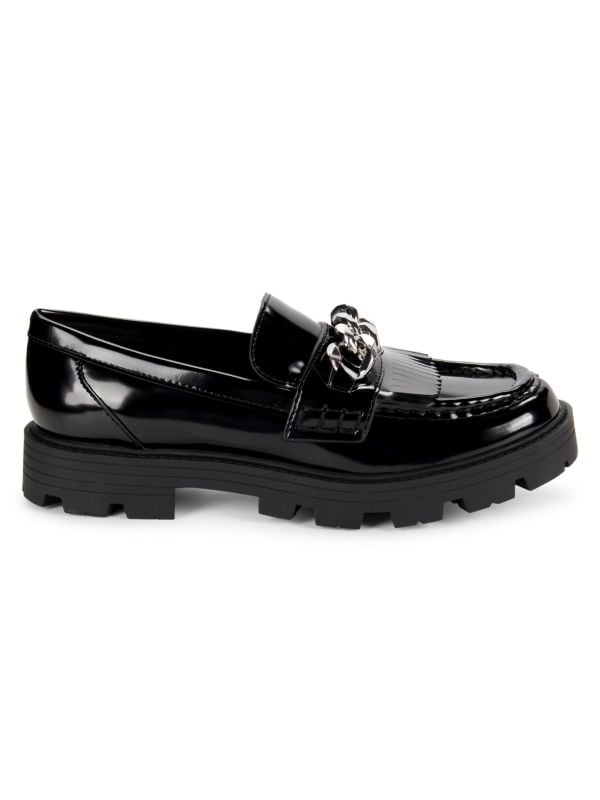 Andme Chain Embellished Loafers Nine West