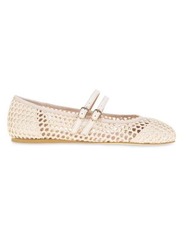 Harisa Raffia Mary Janes BCBGeneration