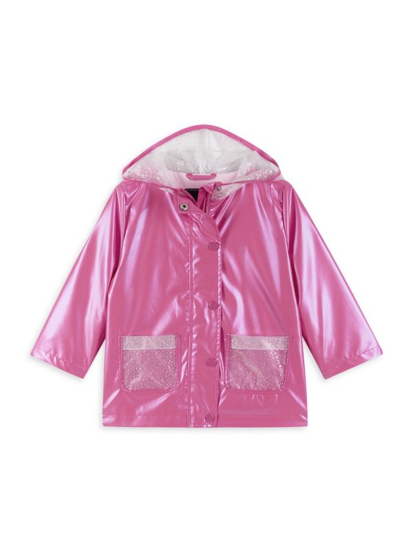 Little Girl's Sparkle Raincoat Andy & Evan