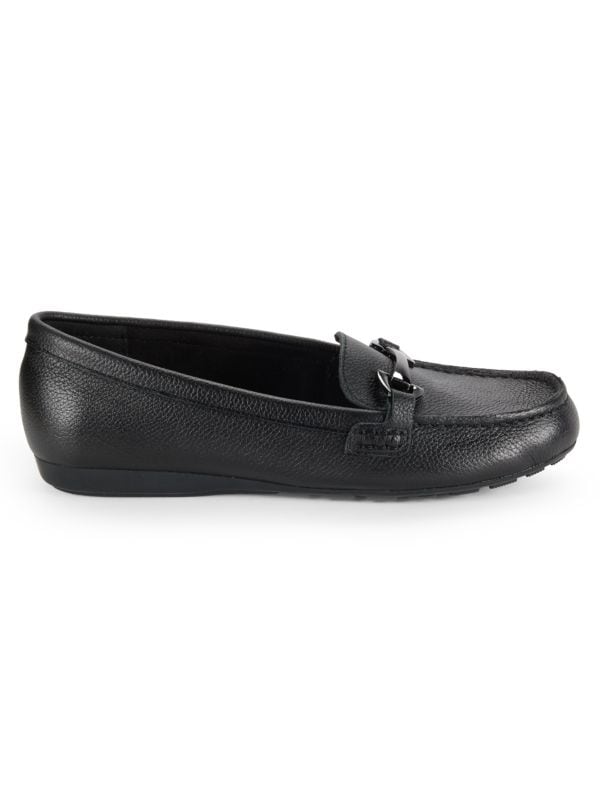 Marlie Leather Bit Loafers Easy Spirit