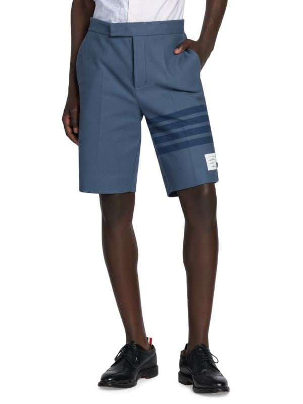 Flat Front Trouser Shorts Thom Browne