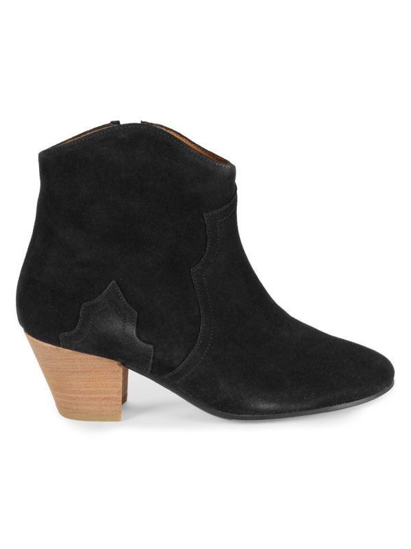 Dicker Suede Ankle Boots Isabel Marant