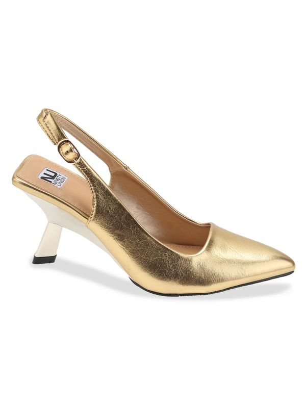 Koko Metallic Stiletto Pumps Ninety Union