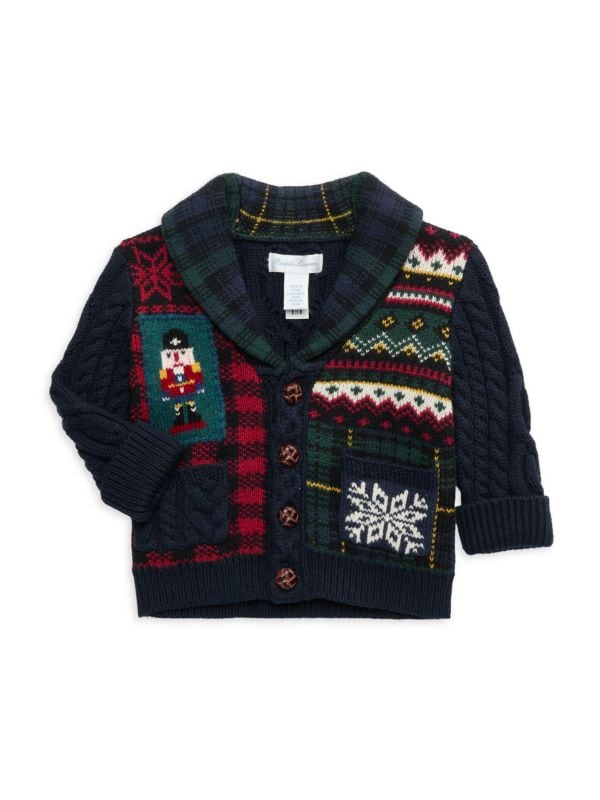 Baby Boy's Shawl Collar Cardigan Ralph Lauren