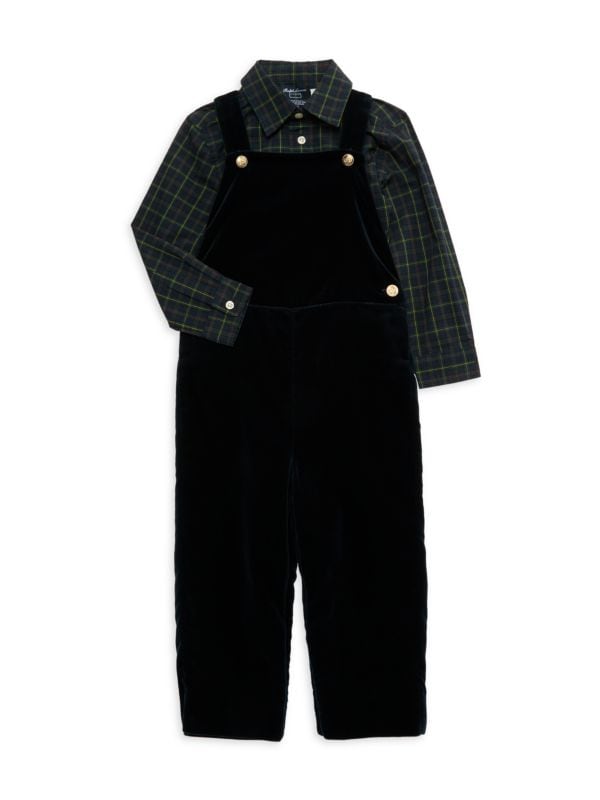 Baby Boy's 2-Piece Shirt & Jumpsuit Set Ralph Lauren