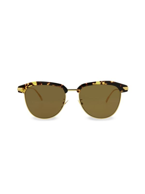 54MM Round Sunglasses Bottega Veneta