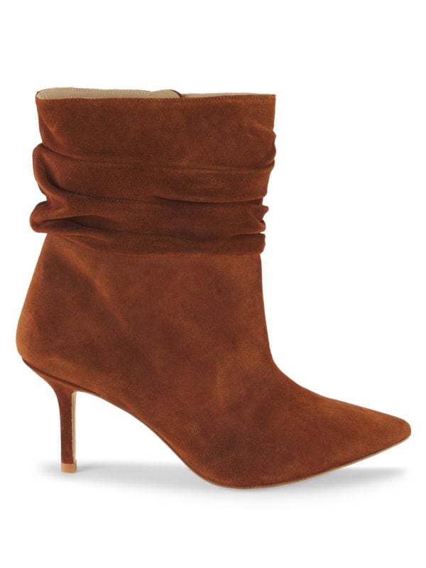 Florine Stiletto Suede Ankle Boots L'Agence