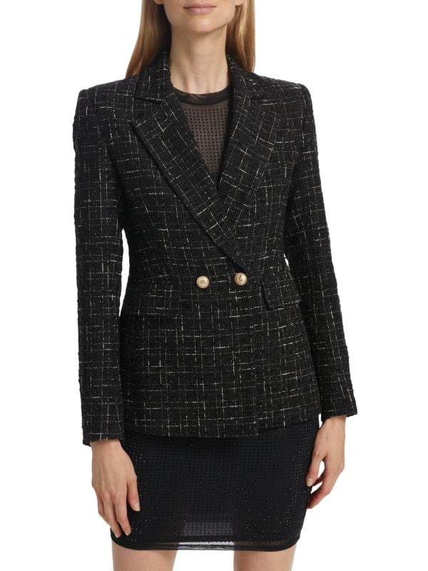 Irene Tailored Tweed Blazer Generation Love