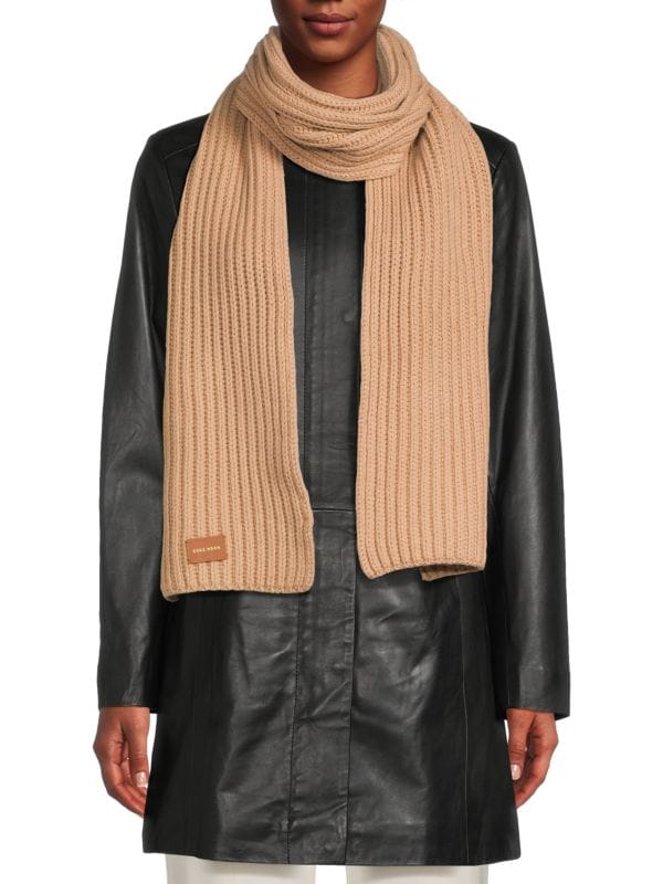 Ribbed Scarf Cole Haan