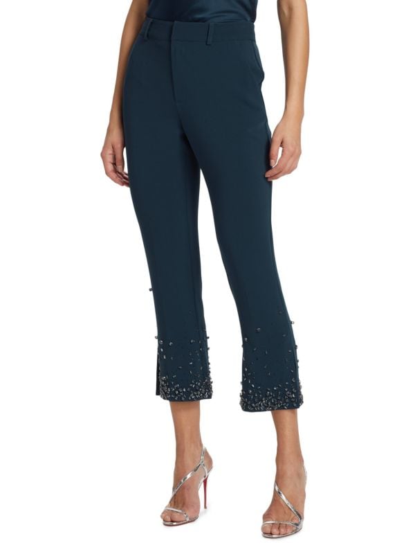 Embellished Cropped Pants Cinq a Sept