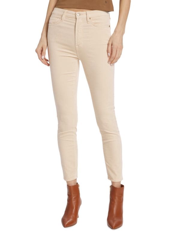 Velvet High-Rise Ankle Skinny Pants 7 For All Mankind