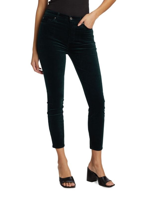 Velvet High-Rise Ankle Skinny Pants 7 For All Mankind