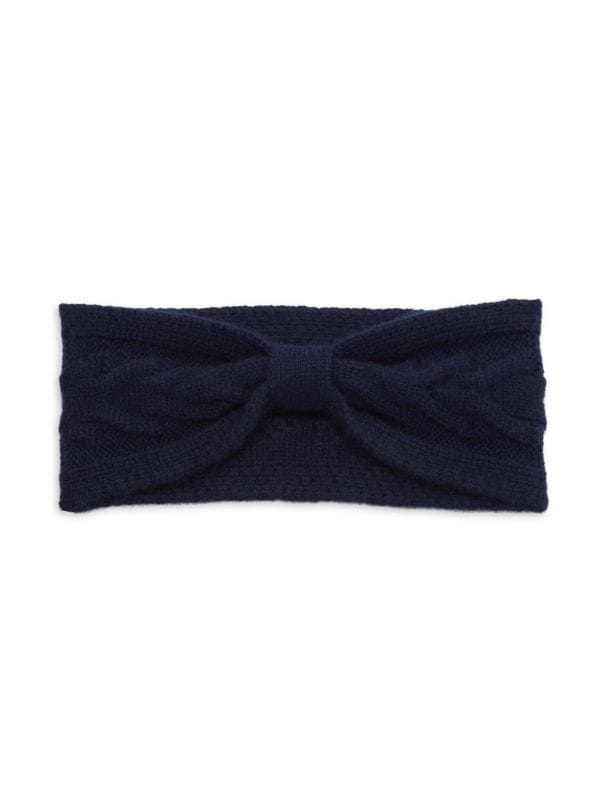 Cable Knit Cashmere Knot Headband Amicale