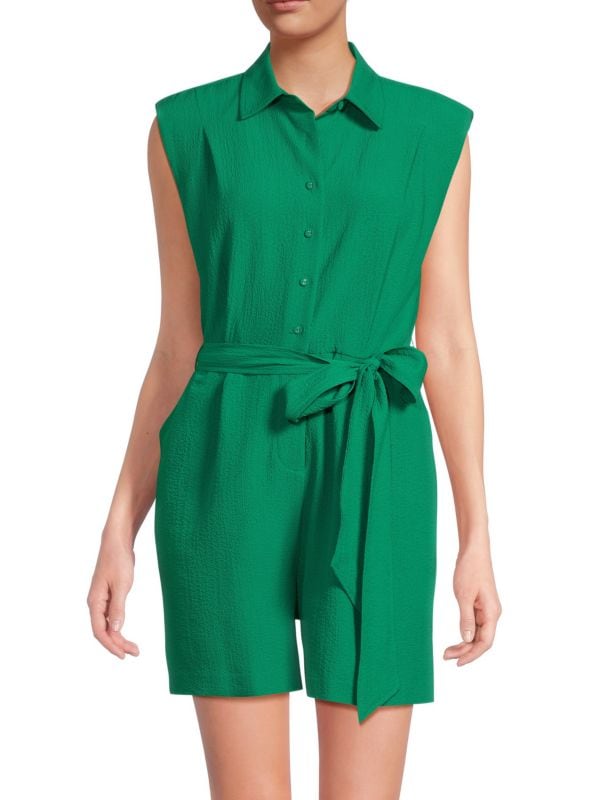 Belted Romper Calvin Klein