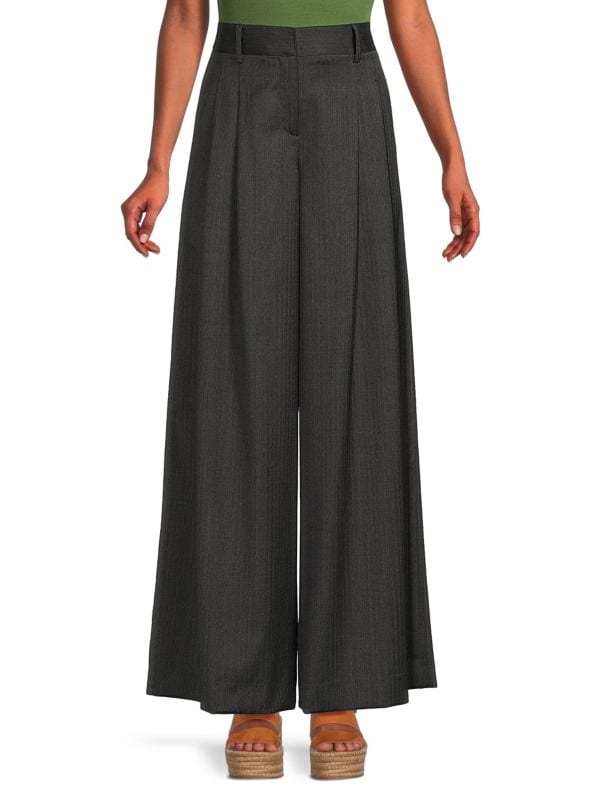 New Didi Wide Leg Pleated Pants Twp