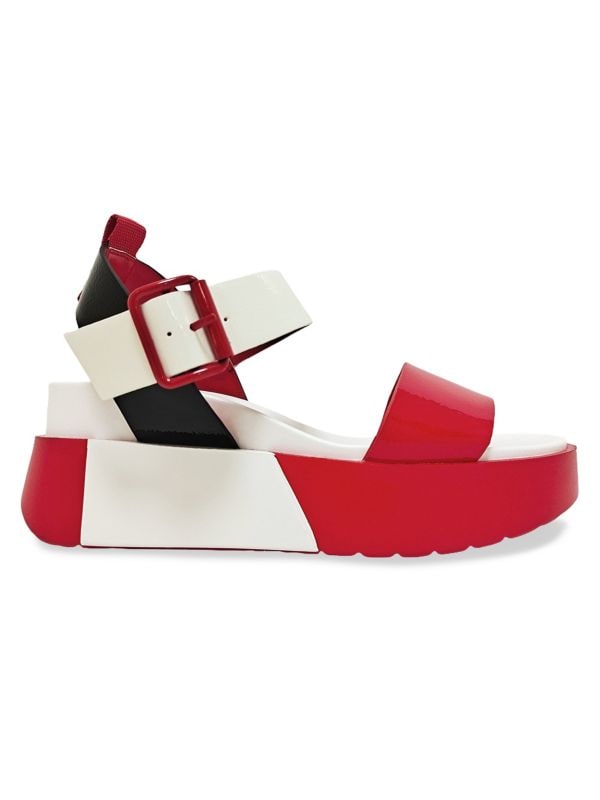 Wonder Sport Colorblock Wedge Sandals Ninety Union